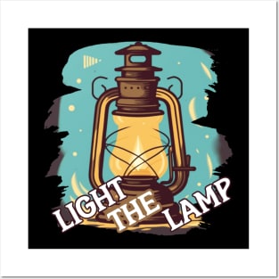 Light The Lamp Posters and Art